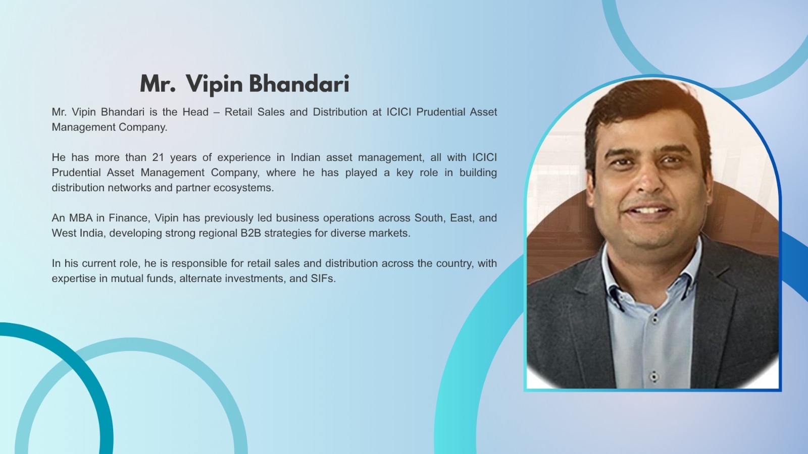 Mr. Vipin Bhandari